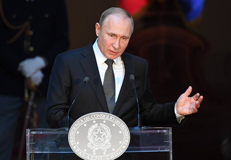 Путин в Италии резко высказался о реализации Минских соглашений