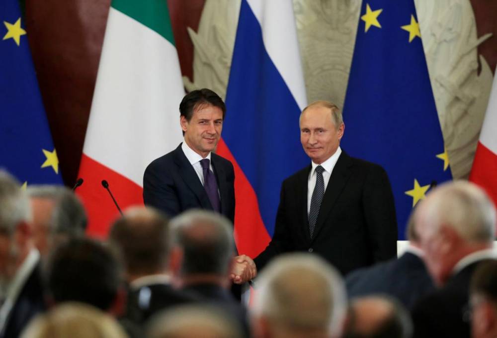 На фоне визита Путина Италия сама может оказаться под санкциями ЕС