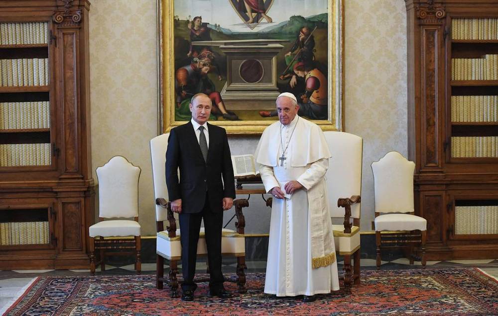 Путин и Папа Римский обсудили ситуацию в Сирии, на Украине и в Венесуэле