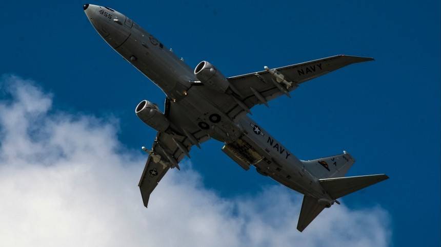 Видео перехвата самолета-разведчика США в небе над Крымом