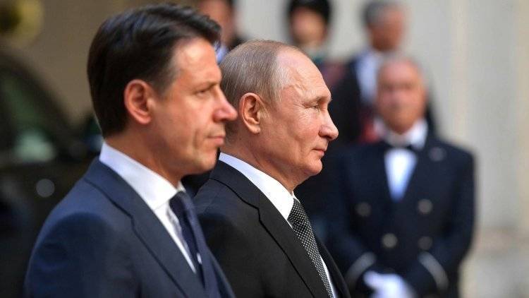 РФ рассчитывает на помощь Италии в восстановлении отношений с Европой