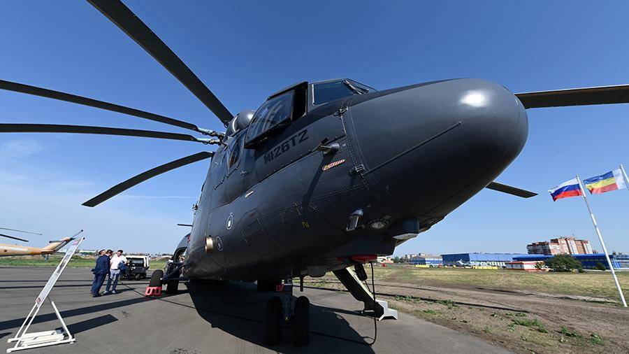 Минобороны получит первый тяжелый вертолет Ми-26Т2В в 2021 году