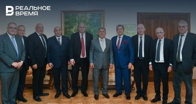 Минниханов обсудил сотрудничество с представителями деловых кругов Израиля