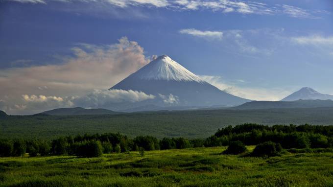 В ночь на 5 июля на Камчатке началось извержение Ключевского вулкана