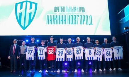Еще восемь новичков пополнили ФК «Нижний Новгород»