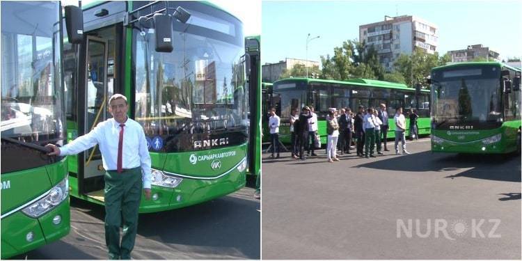 Электробусы запустили по маршрутам в Павлодаре (фото)