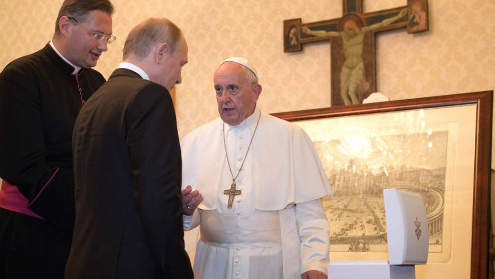 Католическая церковь стоит на русской культуре: откровения папы Франциска в разговоре с Путиным