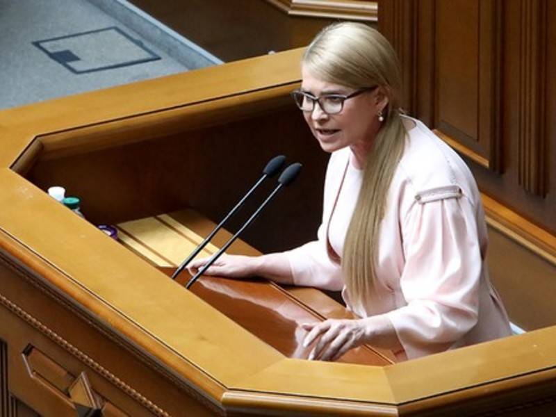 Тимошенко: Зеленский не знает почти никого из списков своей партии