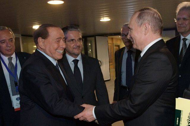 Берлускони рассказал, как прошла его встреча с Путиным