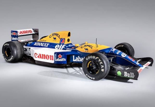 Williams FW14B Мэнселла ушла с молотка за 2,7 млн фунтов - все новости Формулы 1 2019