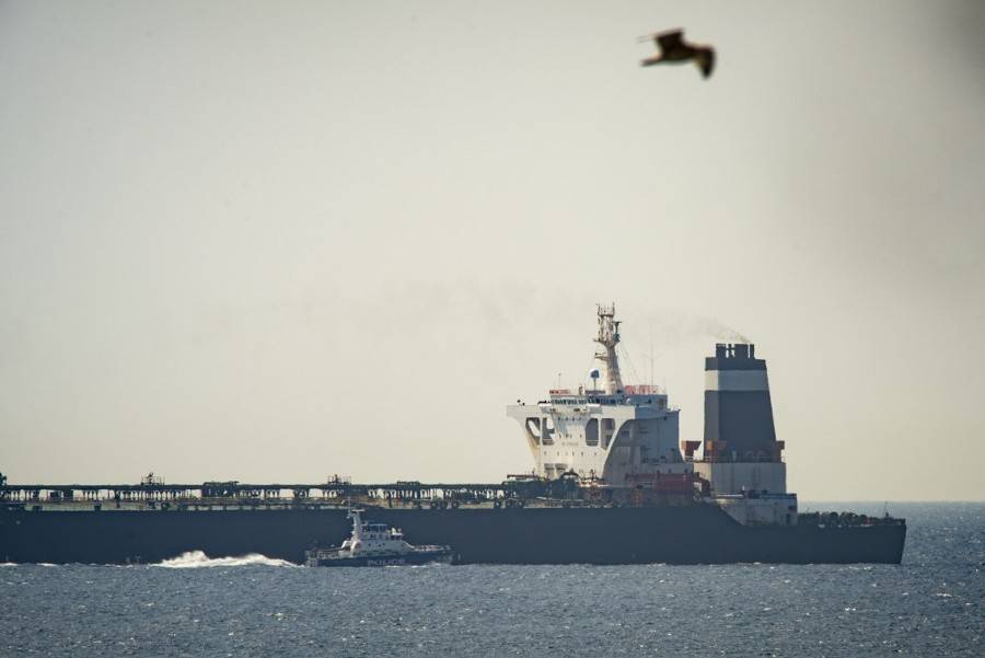 В МИД РФ осудили задержание Гибралтаром танкера