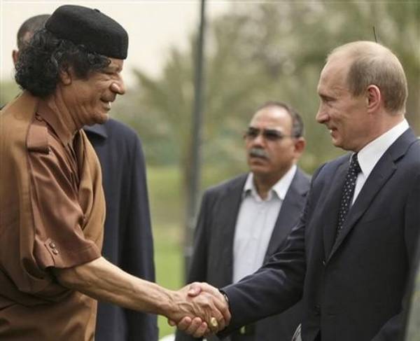 Теперь Путин – Каддафи