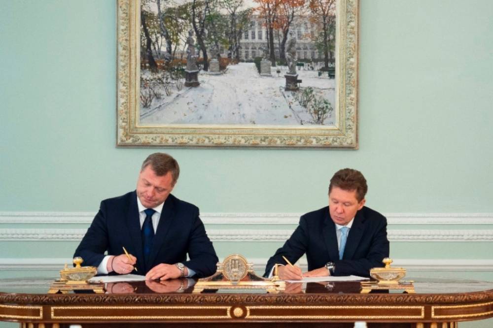 «Газпром» достроит в Астраханской области социальные объекты на 4 млрд рублей