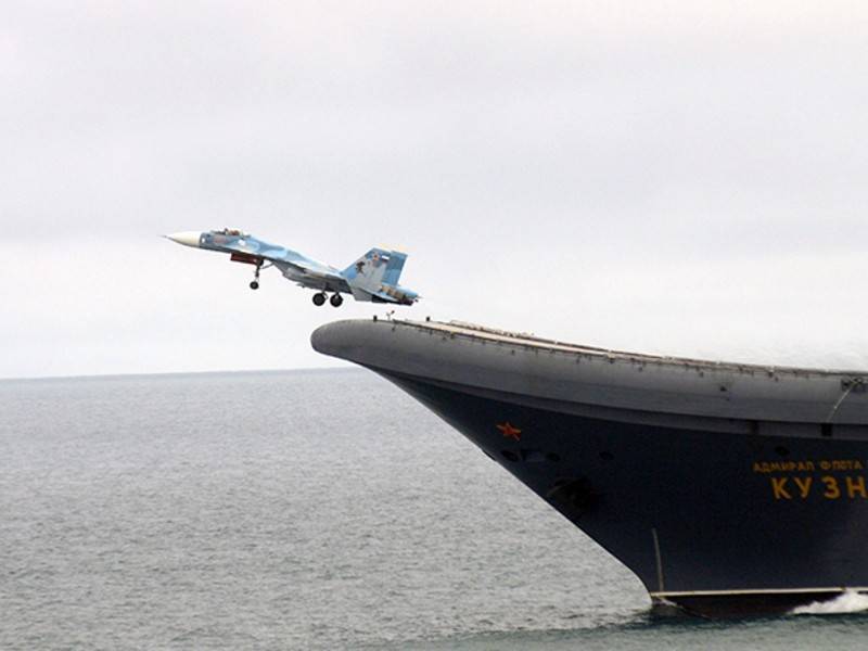Авианосец «Адмирал Кузнецов» назвали подарком для НАТО