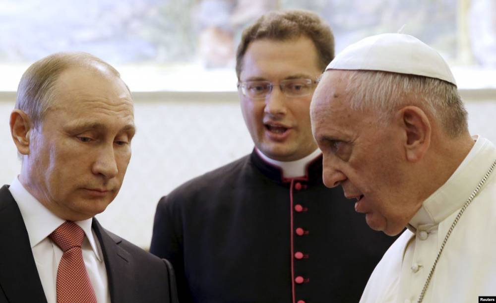 Папа Римский поможет Украине: понтифик проведет срочную встречу с Путиным
