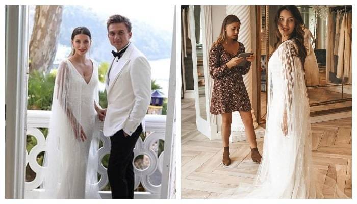 Влад Топалов и Регина Тодоренко сыграли свадьбу в Италии