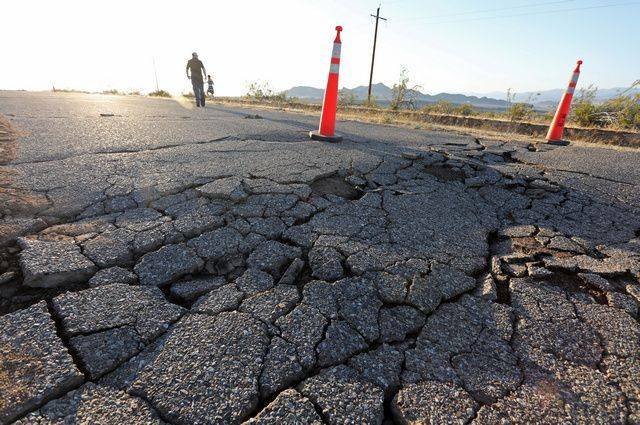 В Калифорнии снова произошло мощнейшее землетрясение