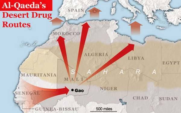 Как сахарские кокаиновые караваны финансируют террористов Аль-Каиды в Северной Африке