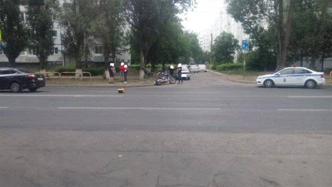 В Тольятти мотоциклист пострадал в ДТП