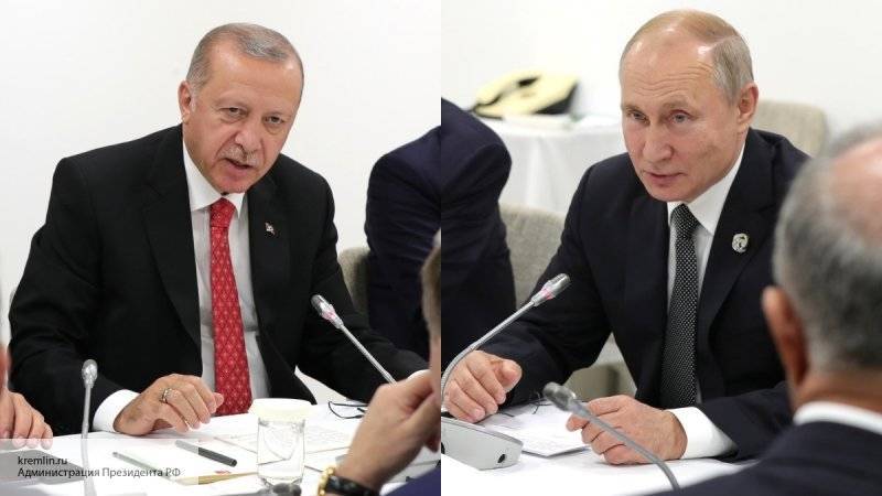 Путин и Эрдоган намерены усилить  работу по урегулированию в Сирии