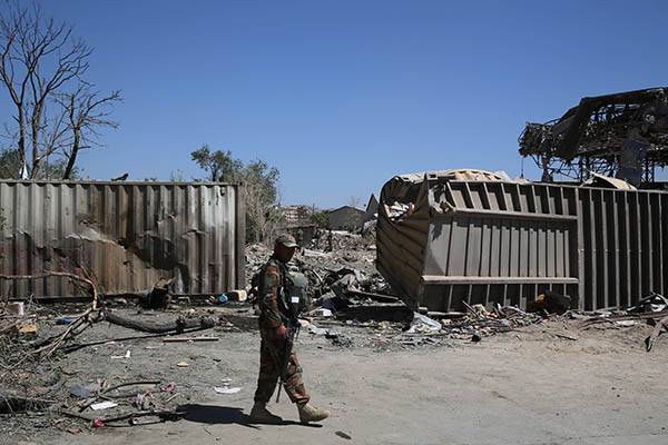 14 человек погибли в результате попадания снаряда на рынок в Афганистане