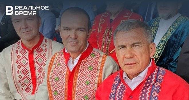 Минниханов выложил фотографию с праздника чувашской культуры «Уяв»