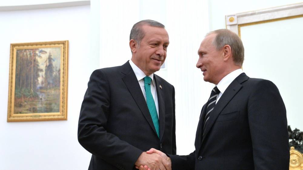 Путин и Эрдоган выразили обеспокоенность ситуацией в Ливии