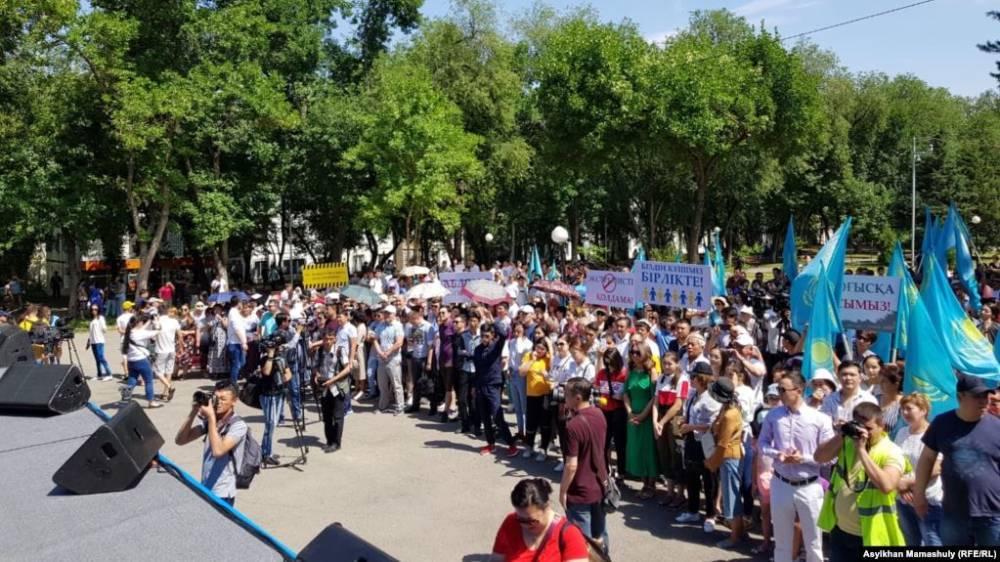 Более 70 человек задержаны на несанкционированных акциях протеста в Казахстане