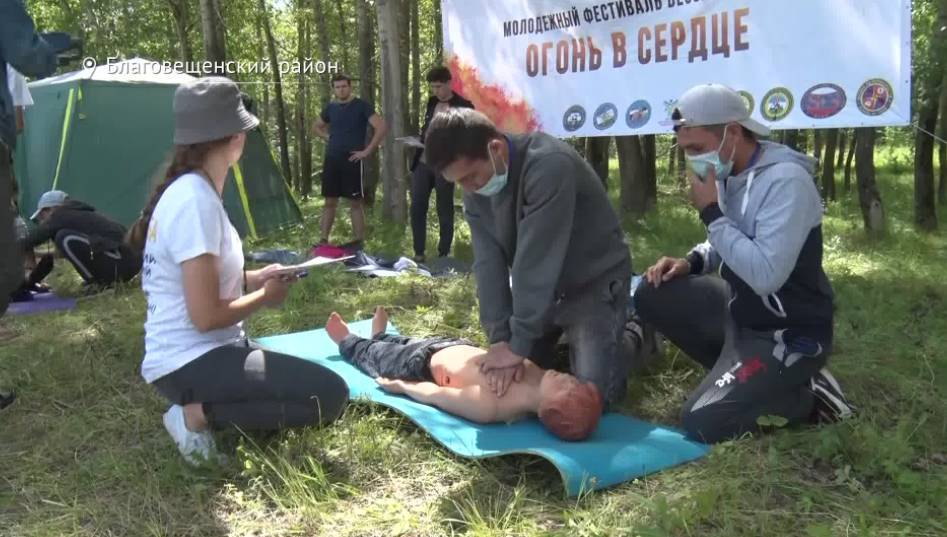 Студенты Башкирии соревнуются в спасении людей на фестивале «Огонь в сердце»