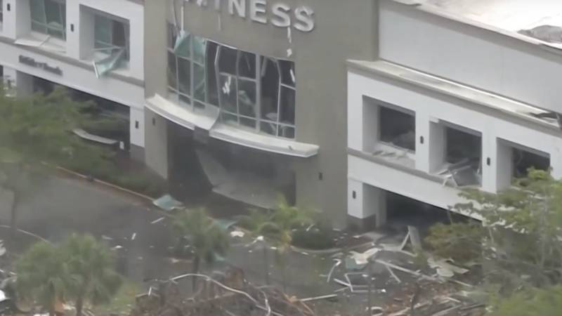 СМИ опубликовали видеозапись разрушений, вызванных взрывом газа во Флориде