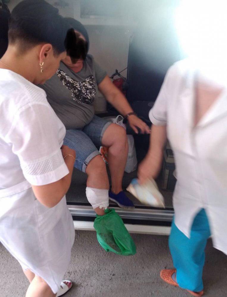 На границе ДНР и Украины ранена женщина