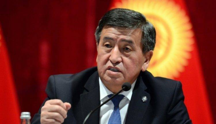 Жээнбеков назвал Евросоюз важным партнером Кыргызстана