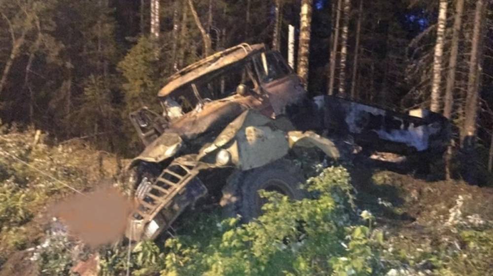 Водитель взорвавшегося в Свердловской области бензовоза был пьян