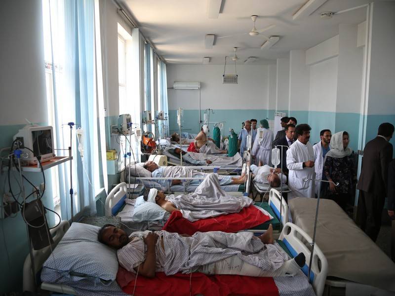 Число раненых от взрыва в Афганистане перевалило за сотню