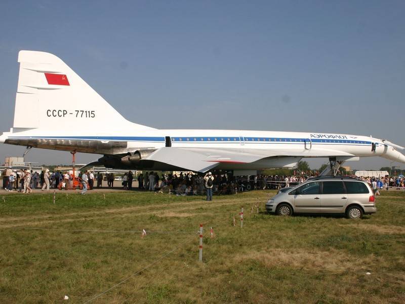 Сверхзвуковому лайнеру Ту-144 поставят памятник в Жуковском