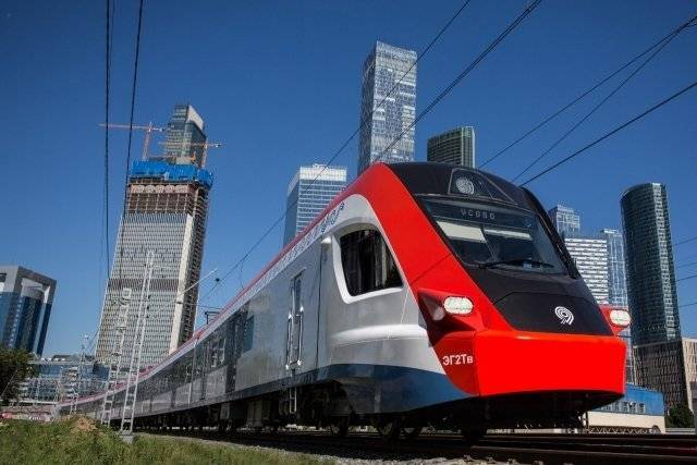 Новый модернизированный электропоезд «Иволга» выйдет на новый маршрут в Москве