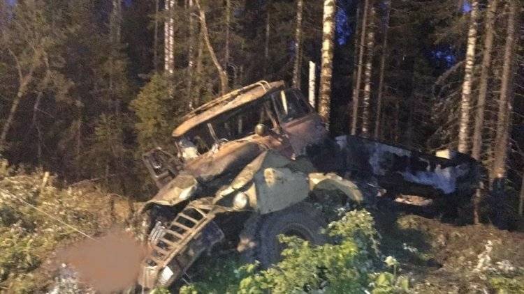 Двух пострадавших при взрыве бензовоза доставили в Екатеринбург