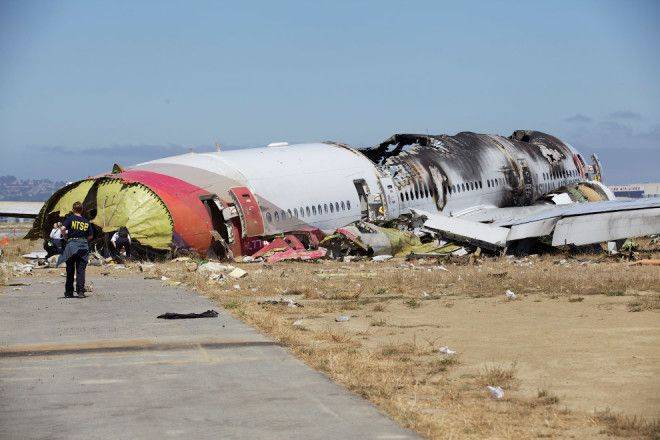 Произошло крушение Boeing 777 в Сан-Франциско | РИА «7 новостей»
