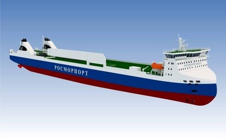 В РФ построят новый паром проекта CNF19M для Калининграда