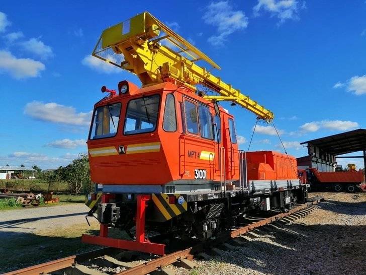 Россия поставила на Кубу партию железнодорожных мотовозов МПТ-4