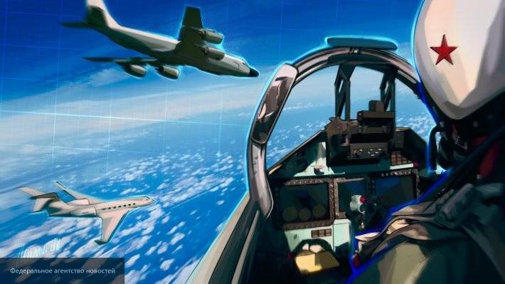 NI восхитился выходкой пилота Су-27, перехватившего военный самолет США