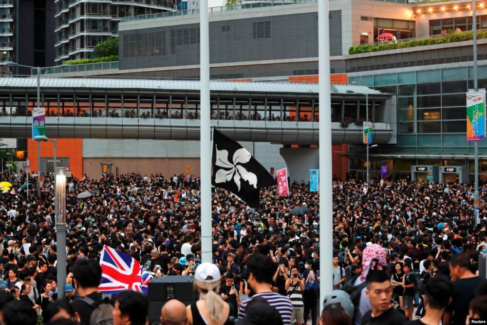 В Гонконге прошла очередная акция протеста