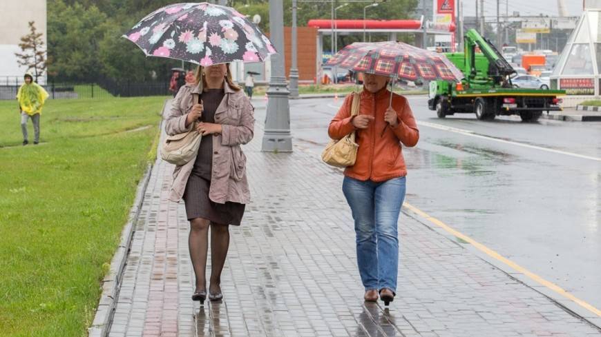 Дожди и грозы: синоптики рассказали о погоде в Москве на наступившей неделе