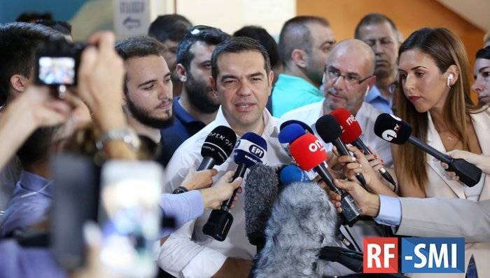СИРИЗА признала свое поражение на выборах в Греции