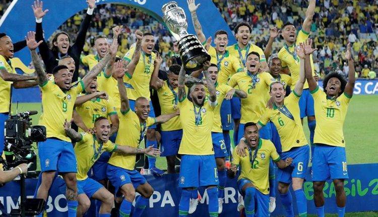 Сборная Бразилии по футболу выиграла Кубок Америки впервые с 2007 года