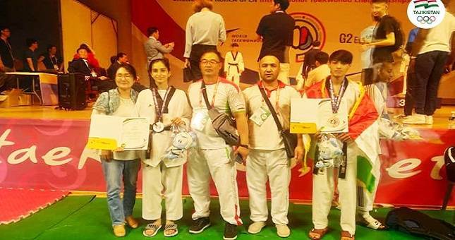 Таджикские спортсмены завоевали 3 медали на соревнованиях в Республике Корея
