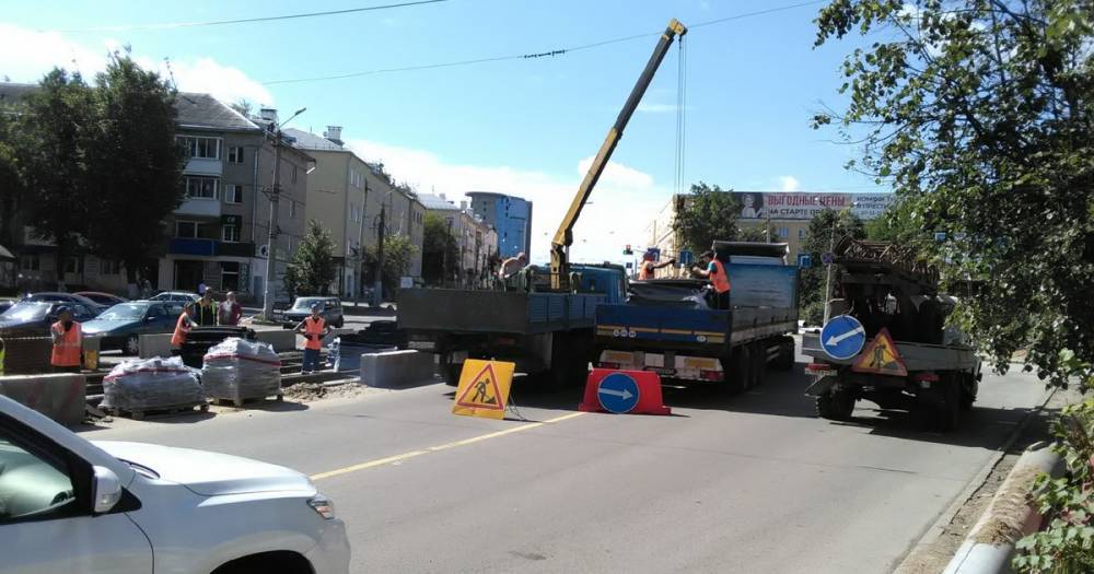 Выяснилась причина «неторопливости» ремонтников на проспекте Гагарина