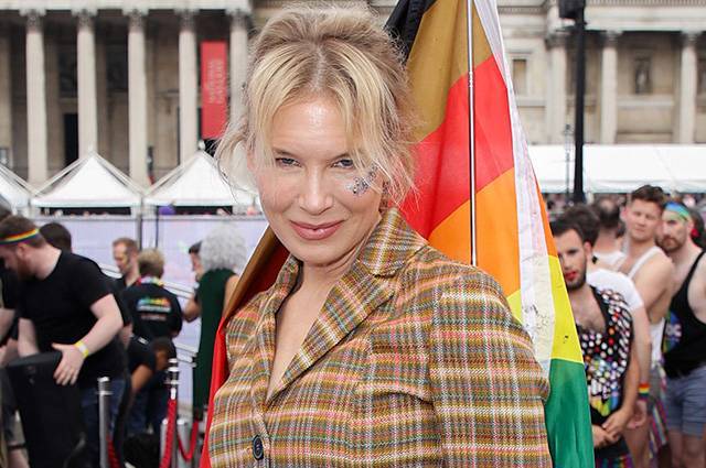 Рене Зеллвегер приняла участие в параде в поддержку ЛГБТ