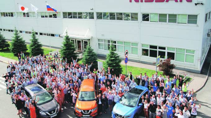 Петербургский завод "Nissan" празднует 10-летие