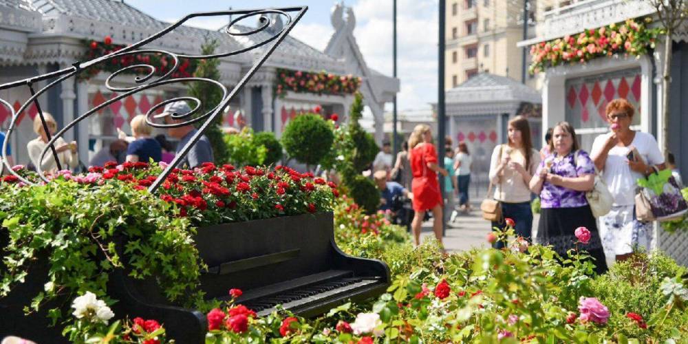 Около 1,5 тыс цветников фестиваля "Цветочный джем" украсят столицу в День города